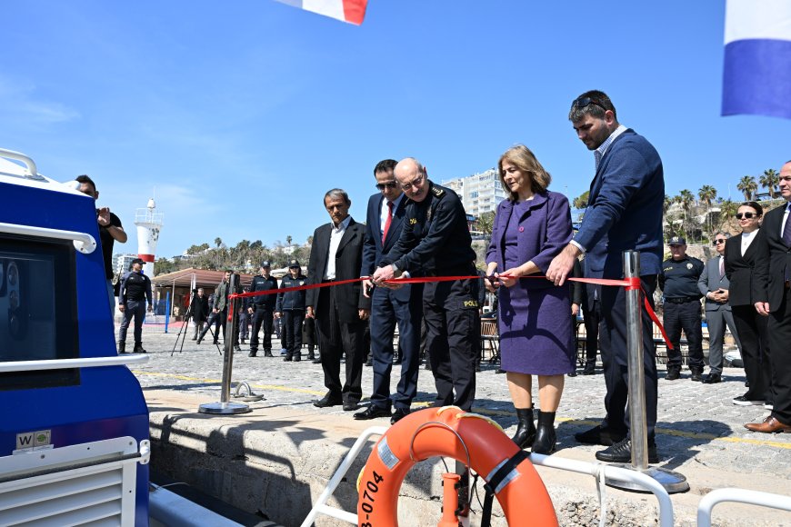 Antalya Emniyeti’ne Yeni Güç: Şehit Veysel Özkayacan Karakol Botu Hizmete Girdi