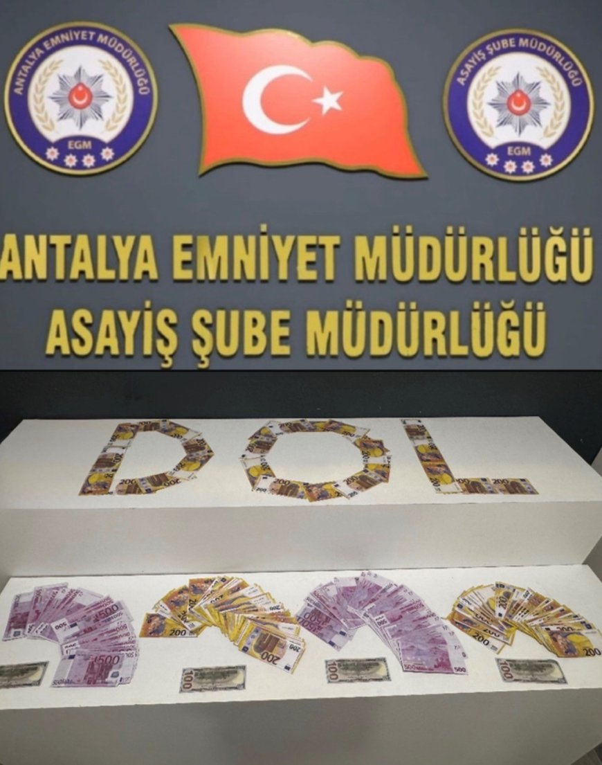 Altın ve Döviz Vaadiyle Tuzak: Antalya Merkezli Operasyonda 3 Gözaltı.