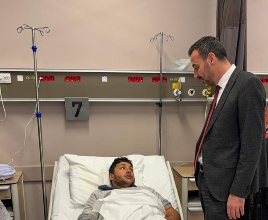 Manavgat Belediyesi Personeline Sahip Çıktı: Başkan Vekili Çiçek’ten Yaralılara Vefa Ziyareti.