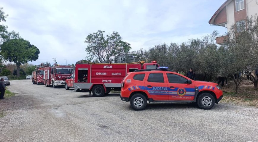 Zamanında Müdahale Facianın Önüne Geçti: Side'de Korkutan Yangın.