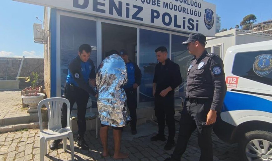 Falezlerde 3 Saatlik Yaşam Savaşı: Deniz Polisi 'Mucize' Gibi Yetişti!