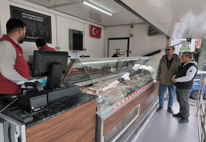 Antalya’da Halk Et Seferberliği: Mobil Tır 7 Gün 7 İlçede!