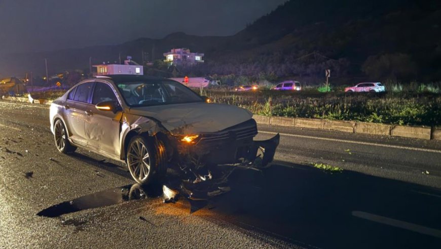Gazipaşa’da Gece Yarısı Korkutan Kaza! Ekipler Seferber Oldu