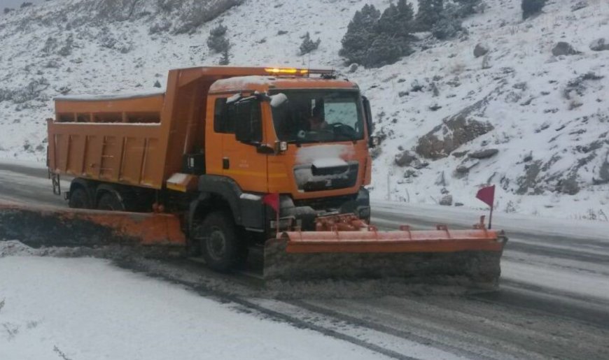 Antalya-Konya Yolunda Kar Alarmı: Ekipler Teyakkuzda