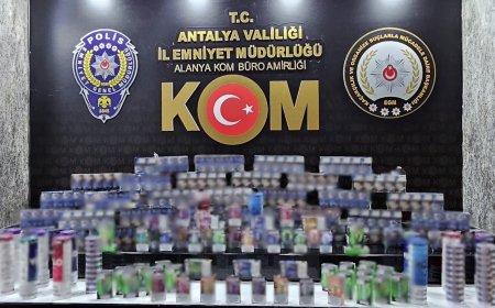 4 İlçede Eş Zamanlı operasyon: Antalya Polisi Kaçakçılara Göz Açtırmadı
