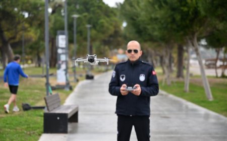 Antalya Zabıtası Teknolojiyi Kanatlandırdı: Havadan Kesintisiz Takip!