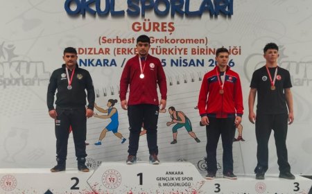 Manavgat Belediyesi Güreş Kulübü’nden Büyük Başarı: Umut Altay Türkiye İkincisi!