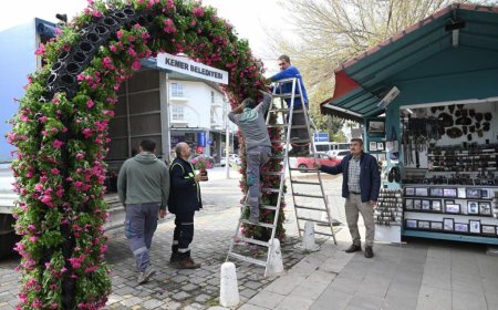 Kemer Sezona "Petunya" Makyajıyla Giriyor: İlçede Çiçek Seferberliği!