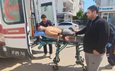 Antalya Kepez’de korkutan kavga!  2 yaralı, 3 şüpheli gözaltında.