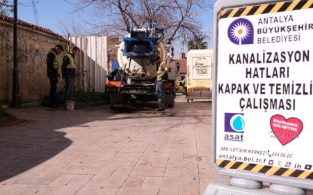 ASAT’tan Kaleiçi’ne Dev Temizlik Operasyonu