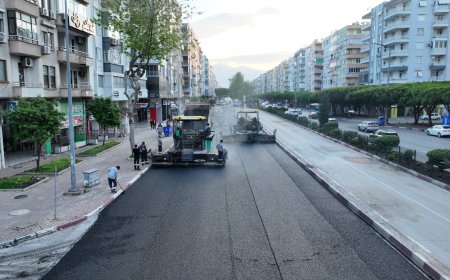 100. Yıl Bulvarı’nda Dev Adım: 5. Etap Asfalt Çalışması Tamamlandı