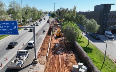 Antalya Ulaşımında Büyük Hamle: İller Bankası Kavşağı'nda Şerit Sayısı Artırıldı