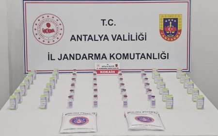 Antalya'da Jandarmadan Kokain Operasyonu: 1 Kilo 200 Gram Ele Geçirildi