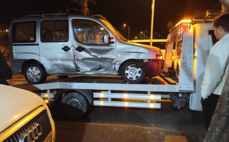 Manavgat'ta Ters Yön Kazası: Şans Eseri Can Kaybı Yaşanmadı