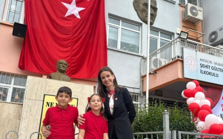 Muratpaşa’da Bayram Ruhu: Şehit Gültekin Kubilay Atik İlkokulu’nda 23 Nisan Gururu