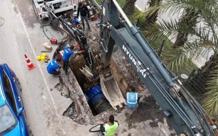 Antalya’nın Altyapısında 50 Yıllık Güvence: 35 Yıllık Dev Vana Yenilendi.