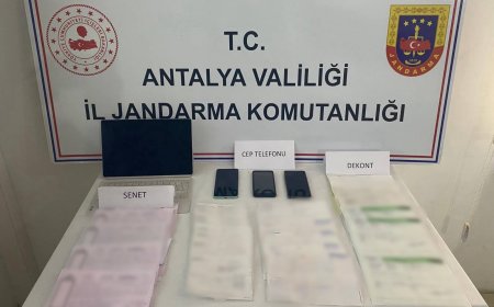 Kaş’ta Tefeci Şebekesine Jandarma Darbesi: 4 Gözaltı!
