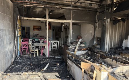 Serik’te Gece Yarısı Yangın: Balıkçı Dükkanı Kül Oldu