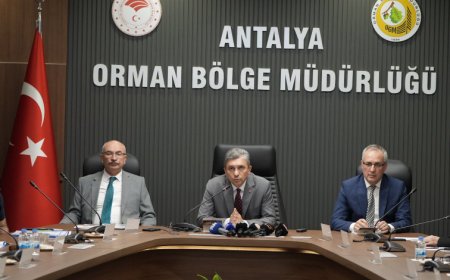 Antalya’da Yangına Karşı "Isı Haritası" Dönemi: Riskli Bölgeler Mercek Altında!