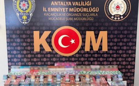 Antalya’da Kaçakçılığa ve Organize Suçlara Geçit Yok: Çok Sayıda Tutuklama ve Operasyon!