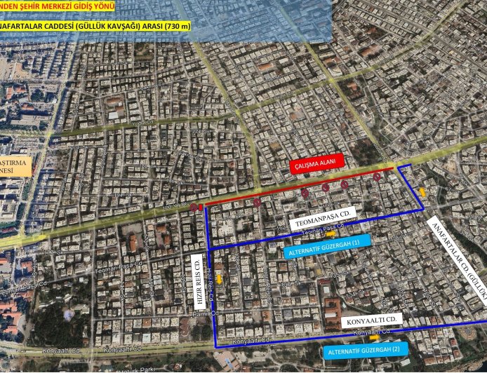 100. Yıl Bulvarı’nda Asfalt Mesaisi: Hangi Güzergâhlar Trafiğe Kapanıyor?