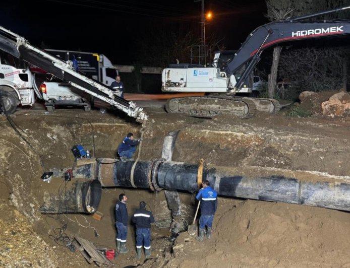 ASAT’tan Manavgat’ta 24 Saatlik Mesai: Turizm Bölgeleri Kesintisiz Suya Kavuştu