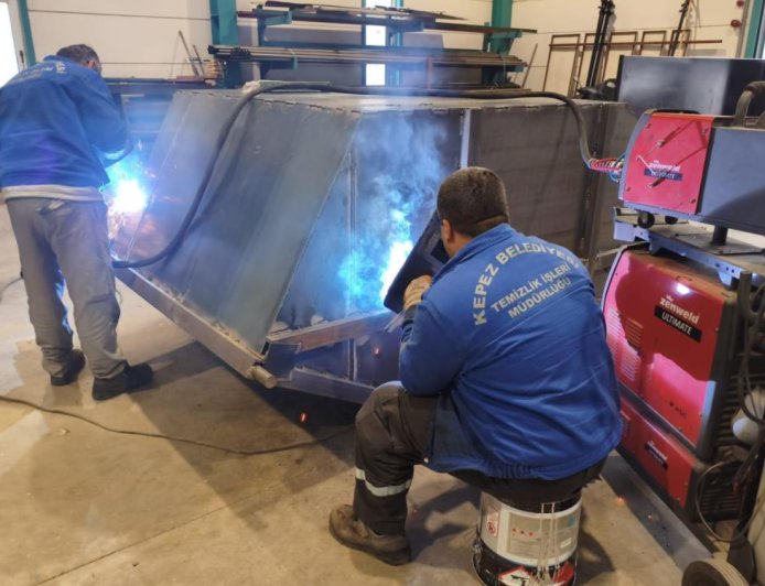 Kepez Bayram Yoğunluğuna Hazır: Binlerce Konteyner Yenilendi