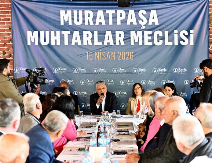 Muratpaşa Muhtarlar Meclisi Toplandı: Mahallelerin Talepleri Masaya Yatırıldı