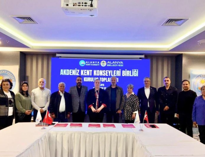 Akdeniz Kent Konseyleri Birliği Kuruldu: Alanya Dönem Başkanı Seçildi