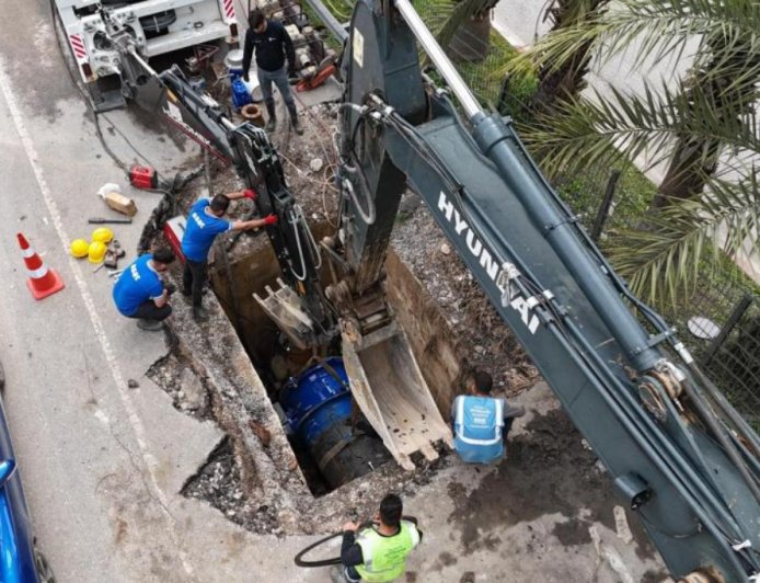 Antalya’nın Altyapısında 50 Yıllık Güvence: 35 Yıllık Dev Vana Yenilendi.