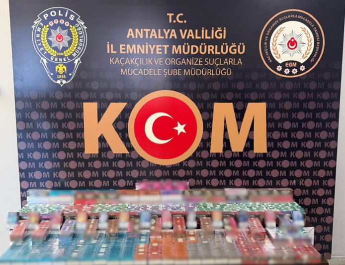 Antalya’da Kaçakçılığa ve Organize Suçlara Geçit Yok: Çok Sayıda Tutuklama ve Operasyon!