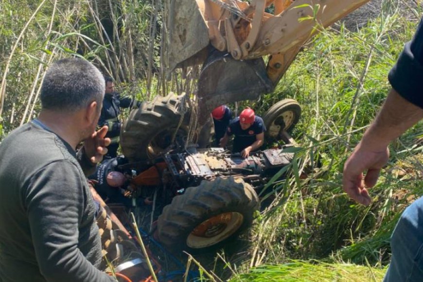 Antalya'da Feci Kaza: Traktörün Altında Kalan Çiftçi Kurtarılamadı