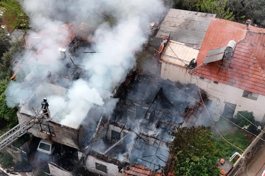 Antalya'da Can Pazarı: İki Küçük Kızı Komşuları Yanmaktan Son Anda Kurtardı