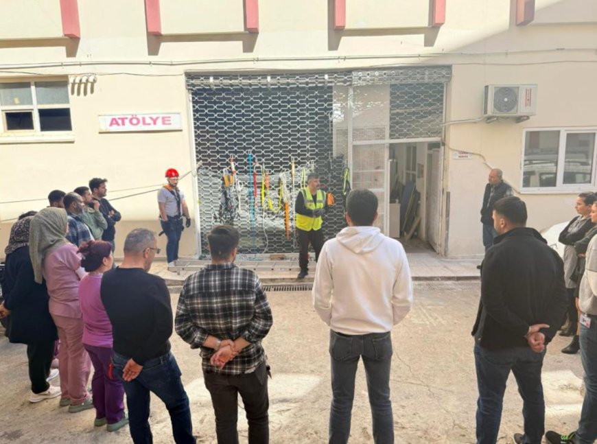 Manavgat Devlet Hastanesi’nde "Yüksekte" Güvenlik Seferberliği!