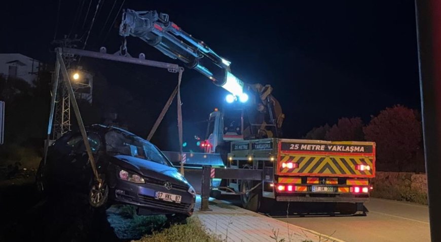 Gazipaşa’da Mucize Kurtuluş: Takla Atan Araçtan Yürüyerek Çıktı!
