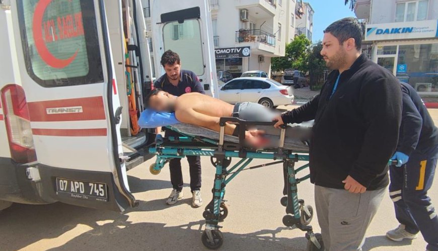 Antalya Kepez’de korkutan kavga!  2 yaralı, 3 şüpheli gözaltında.