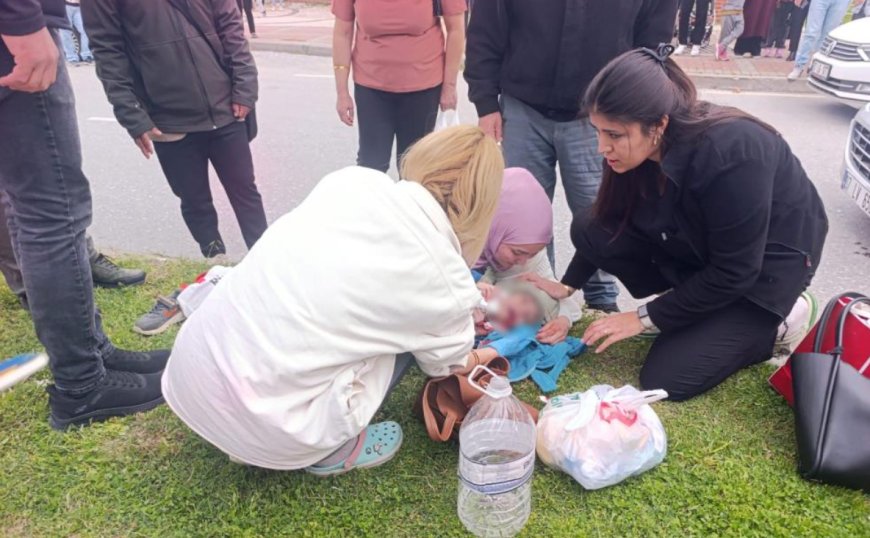 Manavgat'ta Otomobilin Çarptığı 5 Yaşındaki Çocuk Yaralandı