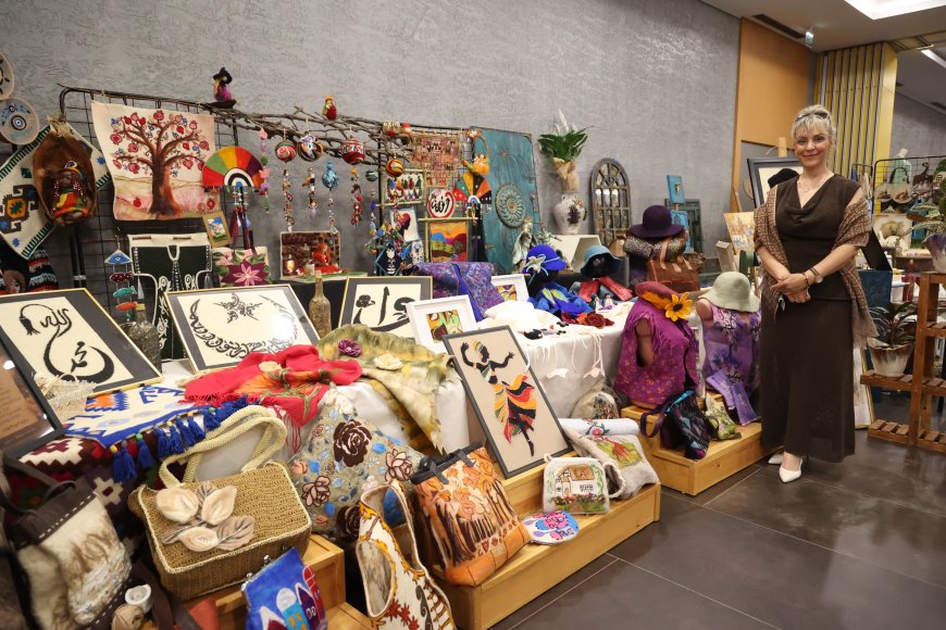 Uncalı ATASEM Sergisinde "Yeşil Vatan" Rüzgarı: Limon ve Zeytin Sanatla Buluştu