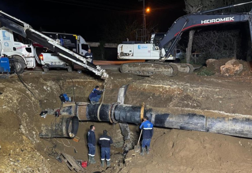 ASAT’tan Manavgat’ta 24 Saatlik Mesai: Turizm Bölgeleri Kesintisiz Suya Kavuştu