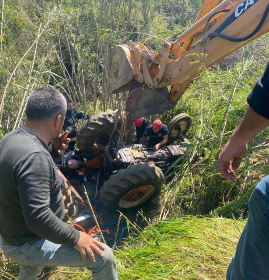 Antalya'da Feci Kaza: Traktörün Altında Kalan Çiftçi Kurtarılamadı