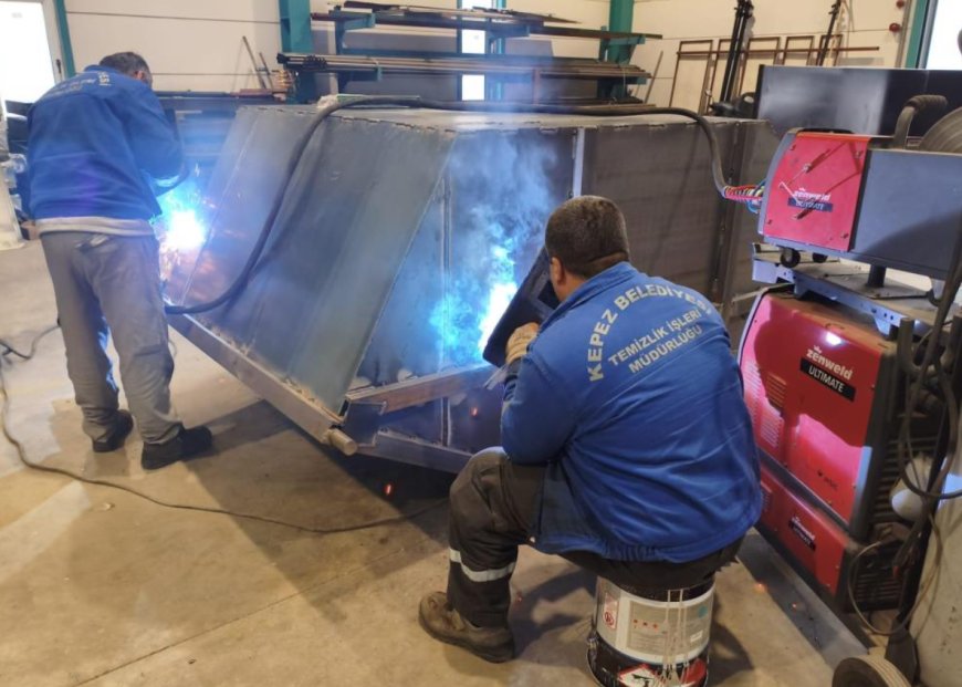 Kepez Bayram Yoğunluğuna Hazır: Binlerce Konteyner Yenilendi