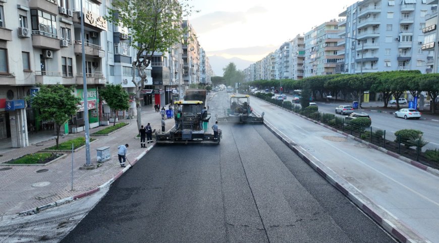 100. Yıl Bulvarı’nda Dev Adım: 5. Etap Asfalt Çalışması Tamamlandı