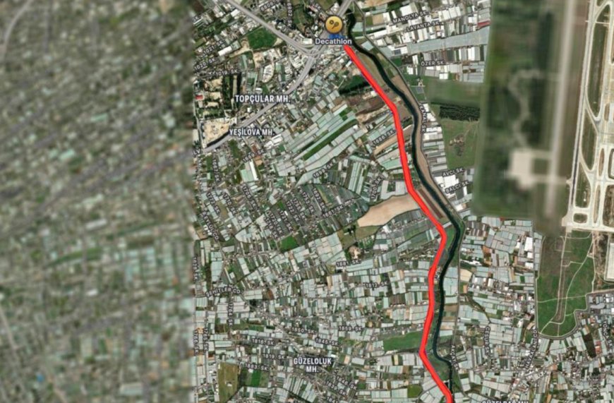 Muratpaşa’dan Sınır Tanımayan Hizmet: DSİ Kanal Yoluna Bakım