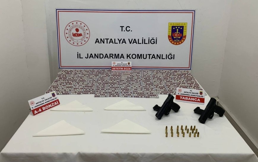 Jandarmadan Kepez’de "A4" Darbesi: 528 Bin Kullanımlık Zehir Engellendi!