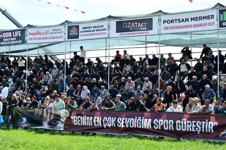 Kepez Güreşlerinde Hem Rekabet Hem Toplumsal Farkındalık