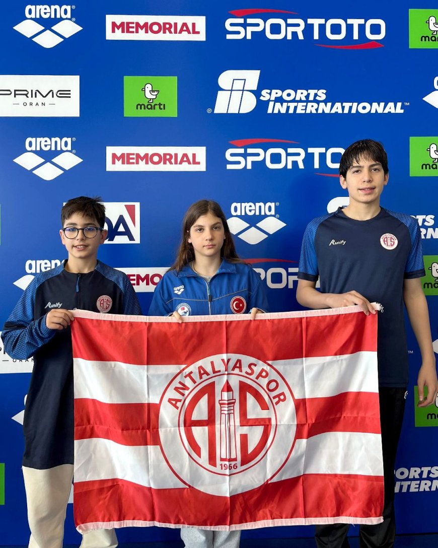 Antalya’dan Edirne’ye Uzanan Başarı: Genç Yüzücüler Kendi Rekorlarını Kırdı