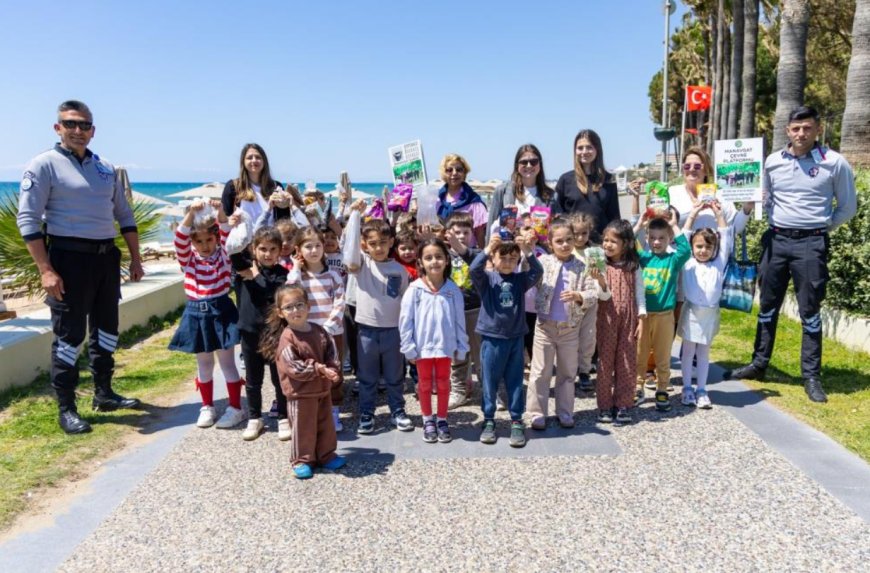 Manavgat’ın Miniklerinden Sokaktaki Dostlarına Büyük Sevgi