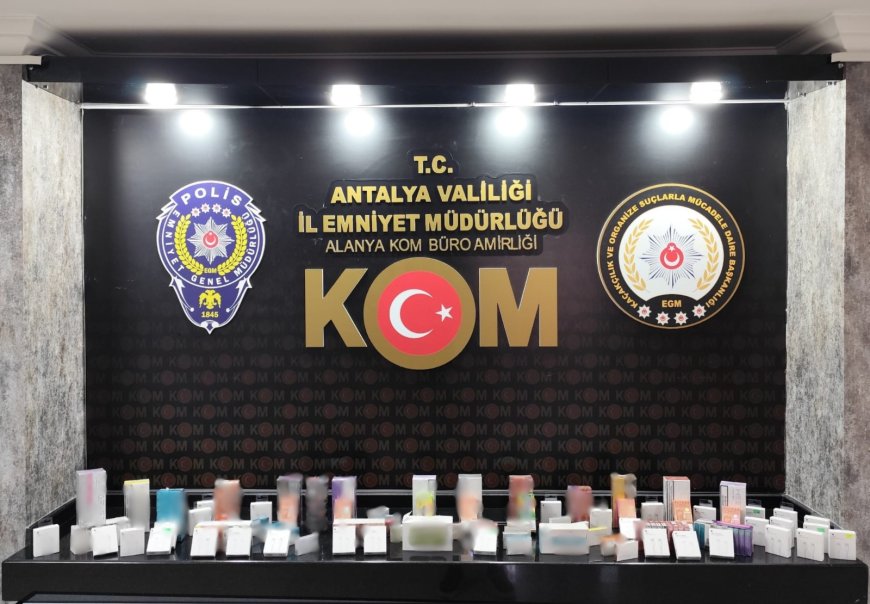 Antalya’da Suç Organizasyonlarına Ağır Darbe