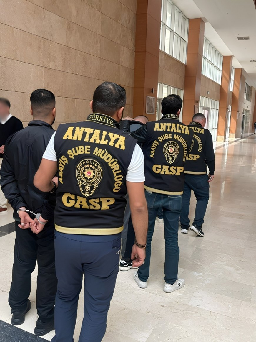 Antalya Emniyeti'nden  Dev Operasyon: 2 Haftada 517 Tutuklama!