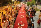 Antalya’da 19 Mayıs Coşkusu: 400 Metrelik Dev Bayrakla Fener Alayı